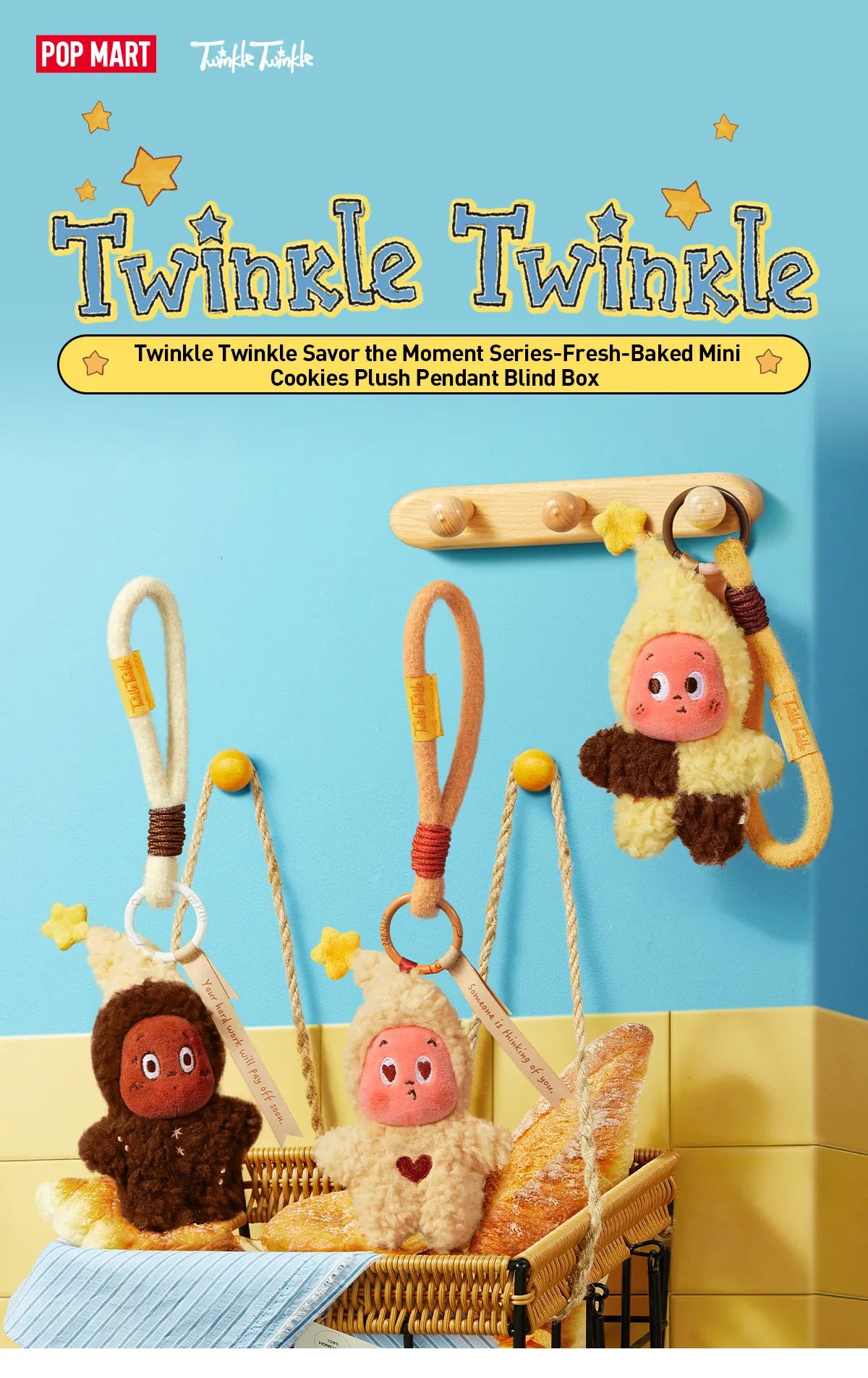 Twinkle Twinkle Plush Pendant |  Collectible Charm4